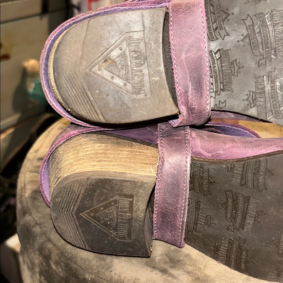 John Fluevog Purple Adriana Luna Boots - Picture 5 of 7